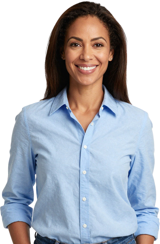 Confident professional representing trust and financial clarity